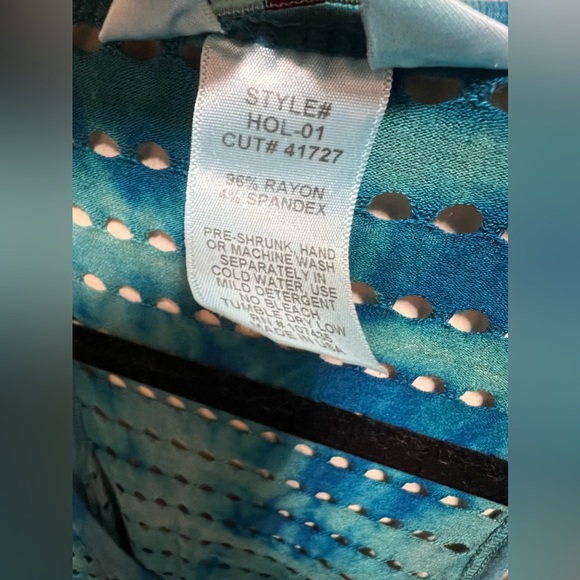 Hard Tail tank top tie dye fish net - Picture 6 of 6